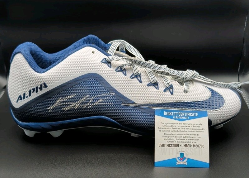 Keenan Allen Signed Nike Football Cleat LA Chargers Beckett Witnessed COA 