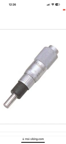 New! Mitutoyo Micrometer Head 148-104-10 MHS1-13A; Range 13mm