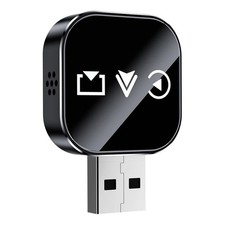 Wireless Car Adapter Dongle 3-in-1 for CarPlay Android AirPlay USB Type-C Plug