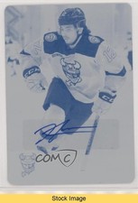 2020-21 AHL Printing Plate Cyan Achievements 1/1 Nick Merkley #73 Auto READ 0c3