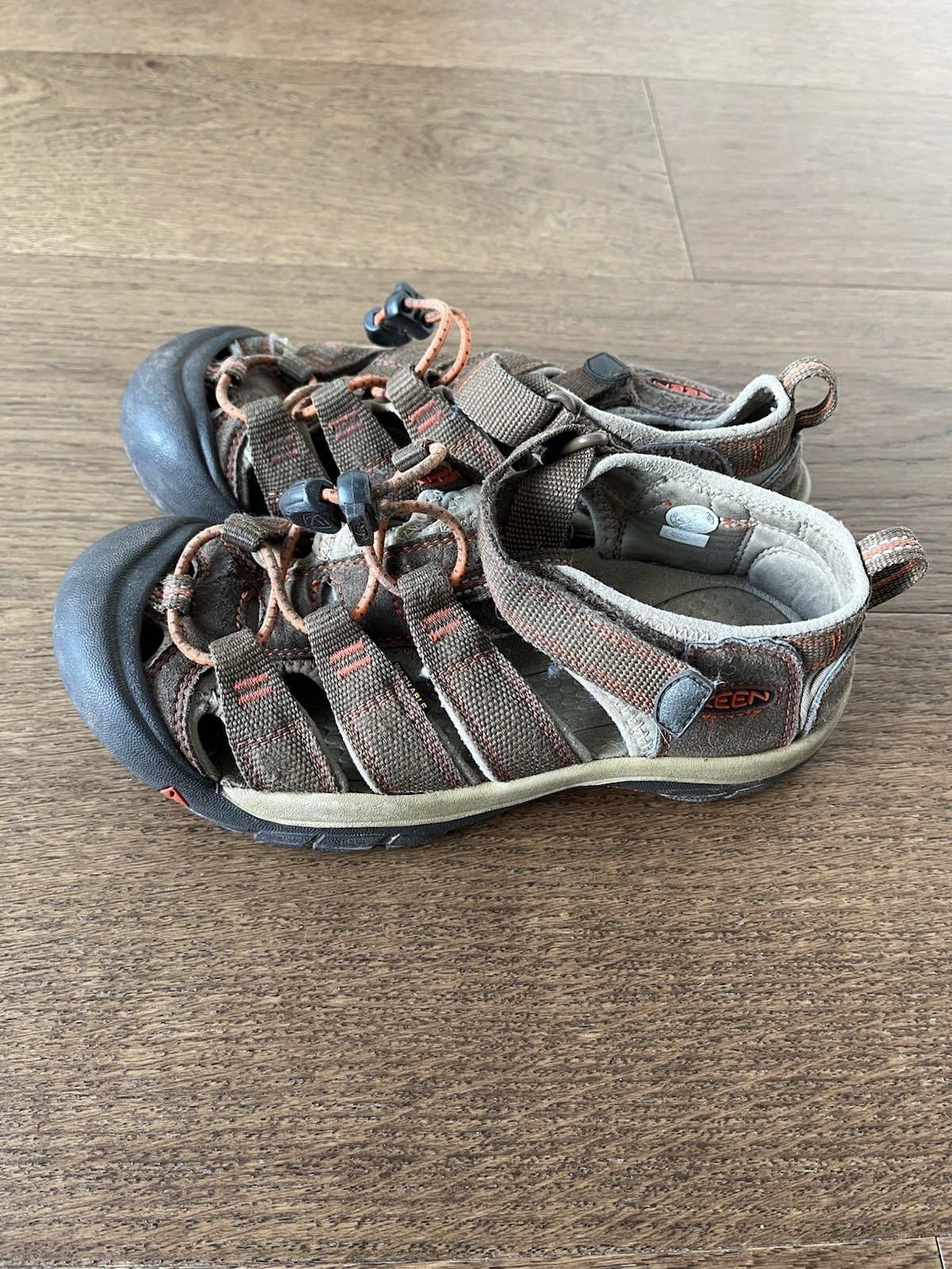 Sandali impermeabili Keen bambino taglia 3 marrone arancione Newport H2 escursionismo outdoor