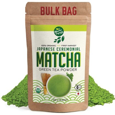 Premium Japanese Ceremonial Matcha Green Tea Powder - 1st Harvest HIGHEST Gra...