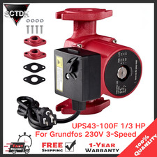 NEW 1/2 HP Water Circulator Pump for 115V 3-Speed 95906638 UPS43-100SF