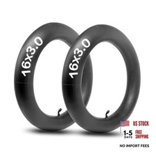 16 x 3.00 Inner Tube 16x3.25/3.50 76-305 Bike Tube 2 Pack 