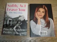 SIGNED Priscilla Presley;   Softly As I Leave You; Life after Elvis, NEW 1st HC