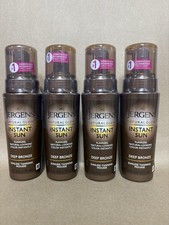  Pack of 4 Jergens Natural Glow Self Tanning Mousse, Deep Bronze Body Bronzer