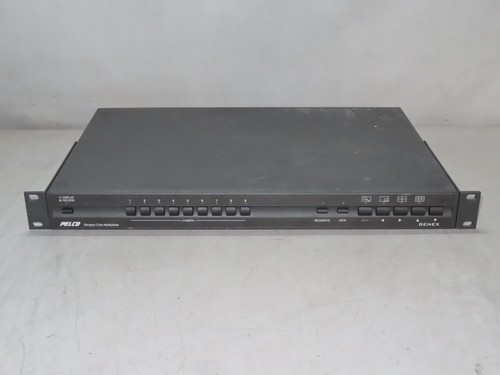 PELCO mx4009CS  Multiplexer Color Simplex 9-Ch NTSC/120VAC