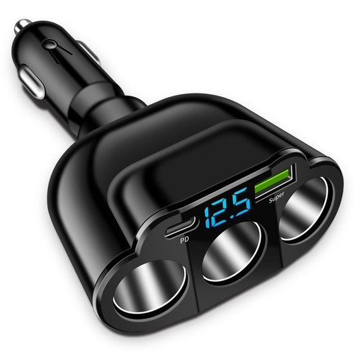 Chargeur Voiture Réglable 5 en 1 Chargeur Voiture Adaptateur Voiture DC12-24V E - Photo 4 sur 12