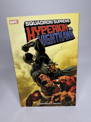 Squadron Supreme: Hyperion vs Nighthawk TPB Guggenheim Gulacy First Printing  07