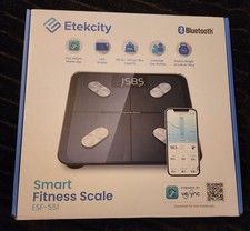 Etekcity Smart Scale for Body Weight, Bathroom Digital Weighing Scale with BMI,