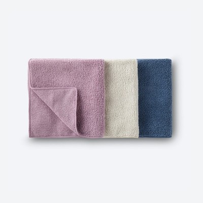 Norwex Body and Face Pack with BacLock   Ultra Soft Microfiber Cloths, Set of 3