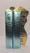 2 PACK-Too Faced Better Than Sex Waterproof Black Volumizing Mascara 