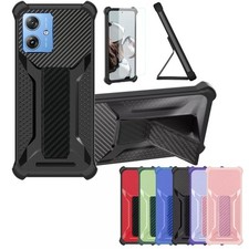 for Moto G64 5g Phone Case Cover Glass Screen Protector A1