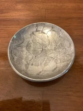 Ginkgo Forest Leaf Imprinted Micheal Aram Botanical Plate