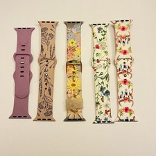 Apple Watch Band, Flower Theme, 38/40/41mm, Some New
