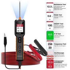 Probador de sonda de circuito de alimentación automotriz 12V 24V herramienta de diagnóstico eléctrico para automóvil
