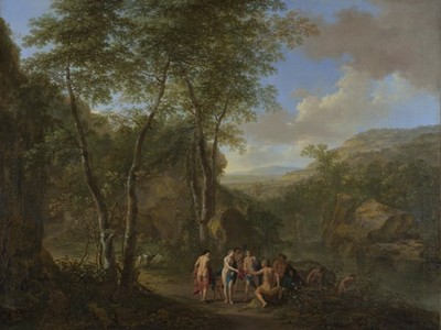 Judgement of Paris Rubens 1638 Vintage Art Reprint Wall Art