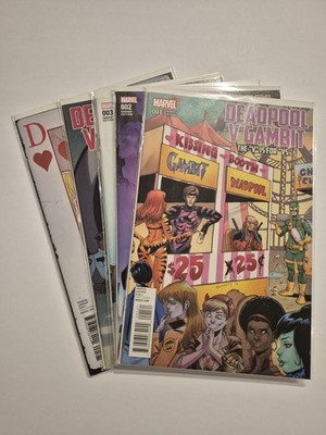 Deadpool V Gambit #1,2,3,4,5 All Variants! Marvel Comics