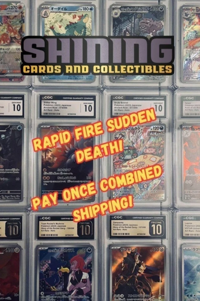 Rapid Fire Slabs - 10s and Pristines with LARRY!