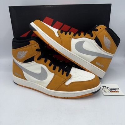 Nike Air Jordan 1 ハイカットシューズ Nike Air Jordan 1 High Element Gore Tex Light Curry High top Size