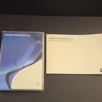 Adobe Photoshop CS3 Windows With Getting Started Manual