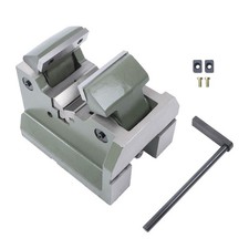 For Holding Shafts and Round Parts, 4' Horizontal Vertical Machine Vise