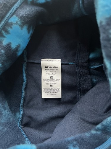 NWT Columbia Adjustable Fleece Hood- Blue S/M Winter Snow Ski Snowboard Warm - Picture 6 of 6