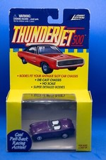 JOHNNY LIGHTNING PULLBACK HO SLOT CAR BODY TJET AC COBRA PURPLE