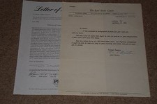 EARL BOSTIC SIGNED AUTOGRAPHED LETTER JAZZ PIONEER OF RHYTHM & BLUES PSA/DNA