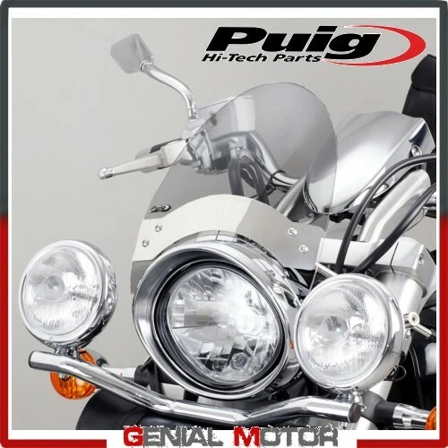Puig Pare-brise Custom Roadster Kymco Zing 125 1997 Fumée clair