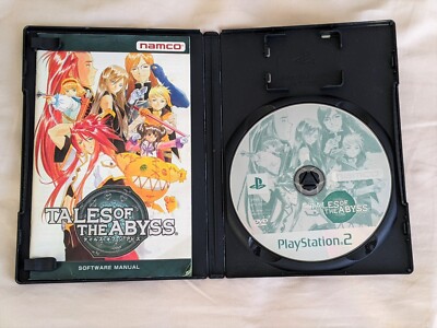 Tales of the Abyss Playstation 2 PS2 NTSC-J Japan JAPANESE IMPORT