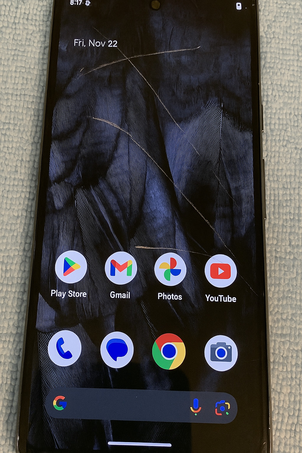 Google Pixel 7 Dual Sim 128GB 8GB Unlocked Black - Has Scratches