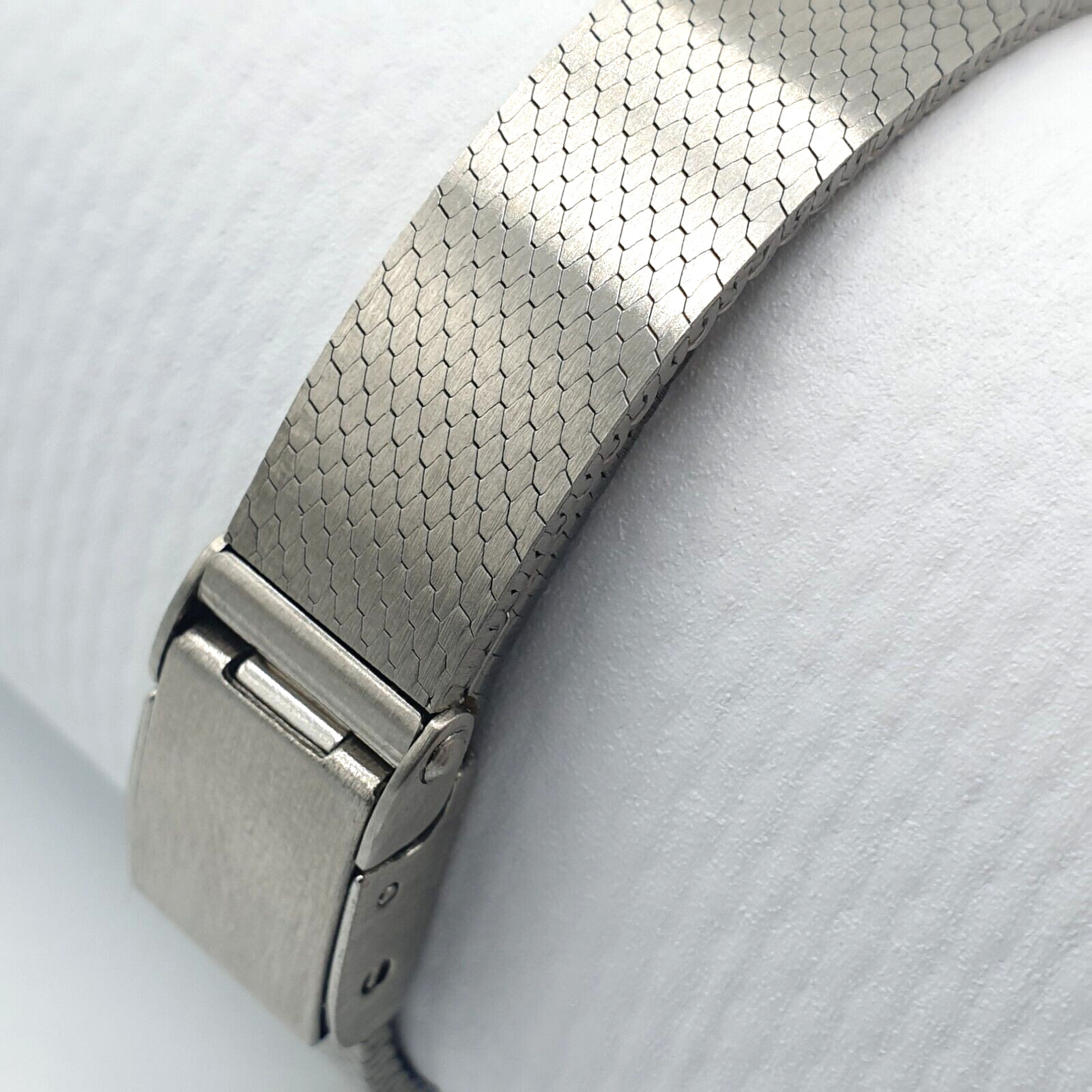 Bracelet de montre RFB en acier inoxydable maille vintage largeur 14mm