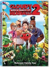 Cloudy 2: Revenge of the Leftovers DVD, 2014 NEW