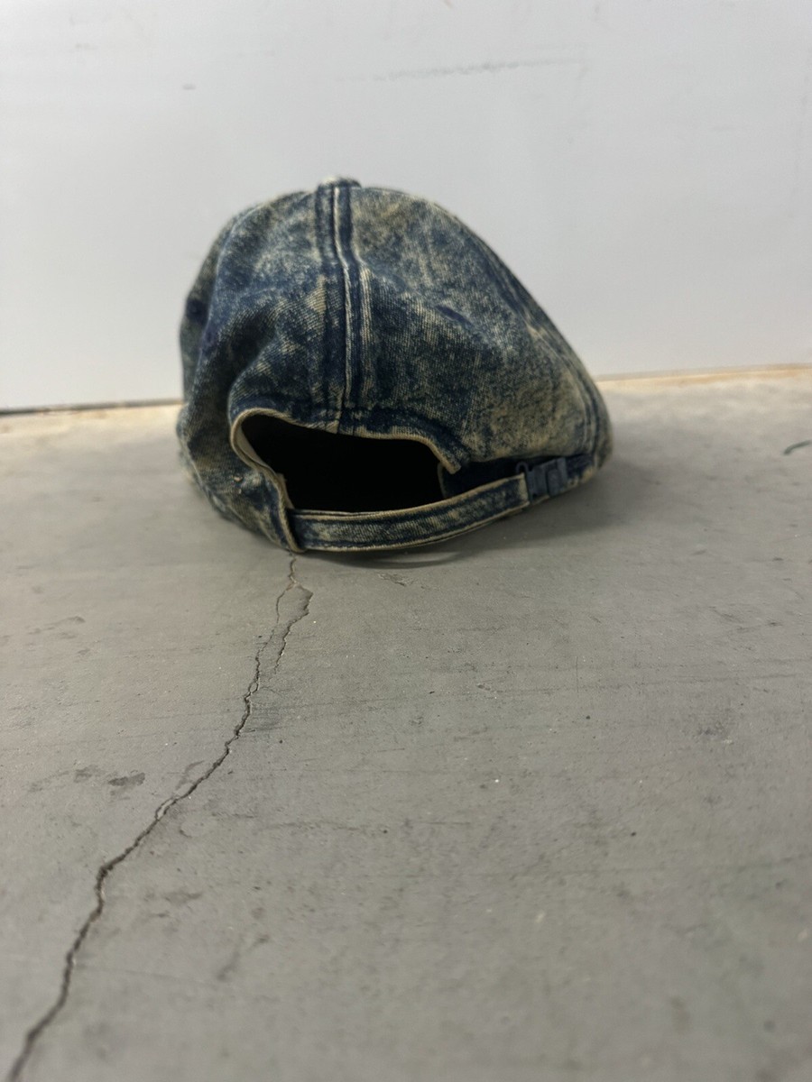 Vintage Nike Force Denim Hat Acid Washed 90s 80s Sportswear