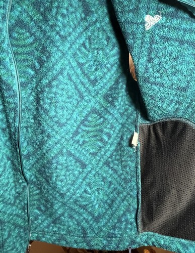 EMS Eastern Mountain Sports Women's M Vest Retro Teal Design Polartec - Picture 8 of 13
