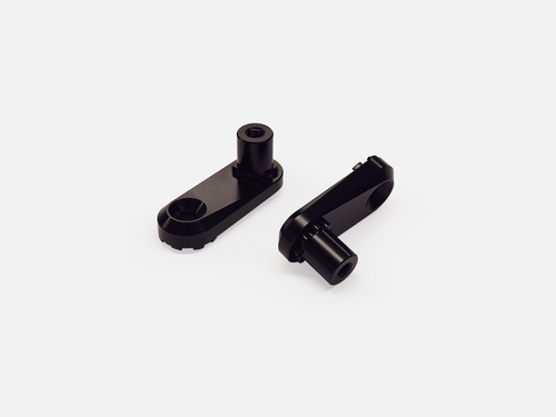 Interceptor 650 - Foot Peg, Brake & Gear Lever Assembly - Black w/ 40mm Links - Picture 10 of 11