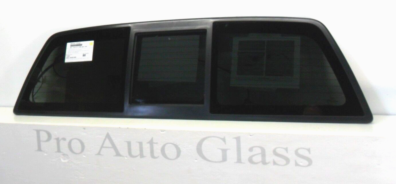 Ford OEM F150 Carlite Rear Power Slider Heated Back Window Glass 2004