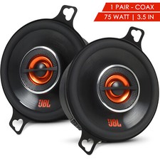 JBL  3.5" 75W 2-WAY 3 OHM CAR AUDIO STEREO 3-1/2" COAXIAL SPEAKERS - 1 Pair