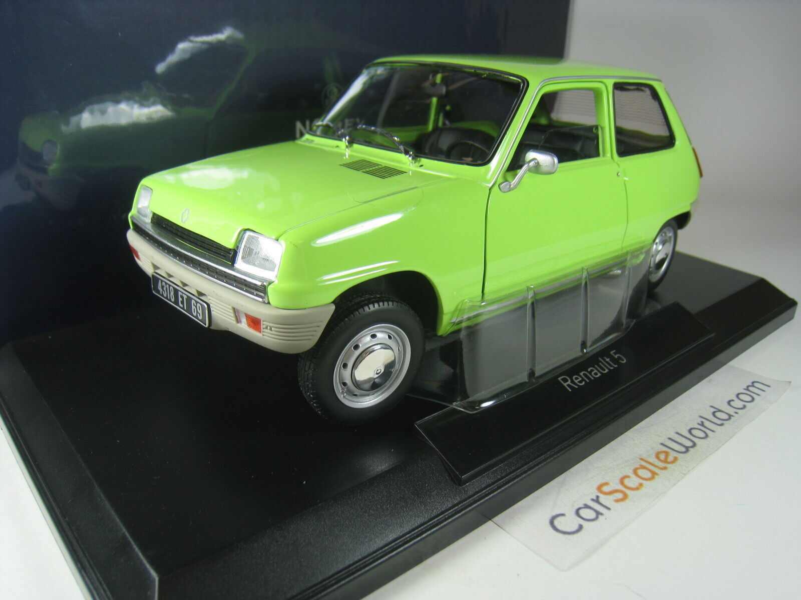 RENAULT 5 1972 1/18 NOREV (VERDE CHIARO)