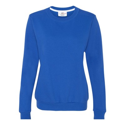 Anvil Women'S Crew Neck Fleece, Royal Blue, Xx-Large (707738986025)