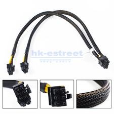 8pin to 6 6pin Power Adapter Cable For Dell R730 Nvidia Quadro K6000 PCI-E GPU