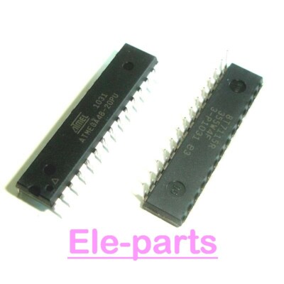 5 PCS ATMEGA48-20PU DIP-28 GEMA48-20PU 8K Bytes In-System Programmable Flash
