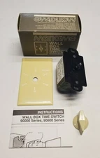 NOS Marktime 90006 Wall Box Time Switch 30 Min. Ivory "Free Shipping"