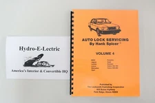 Car Lock Service Manual 1980-89, Lexus, Porsche 928, Opel, Lancia,
