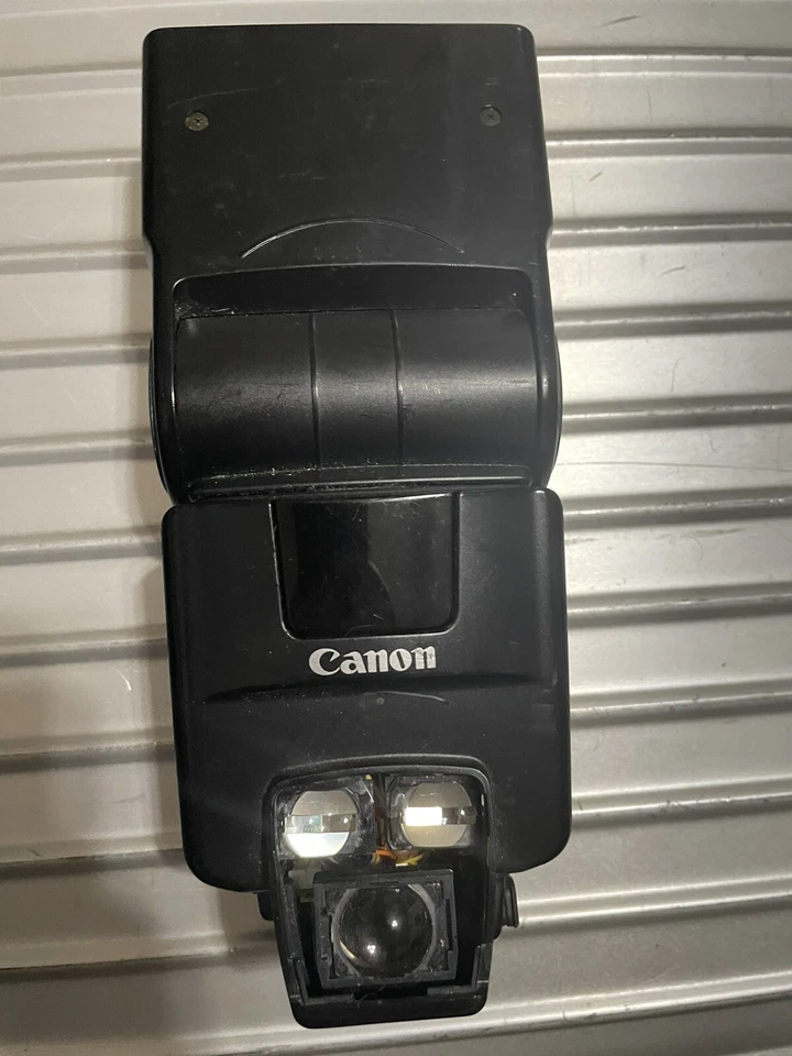 Canon Speedlite 580EX con cable zapata fuera de cámara 2, con montura superior SB-E1 en caja Foto 2 de 4