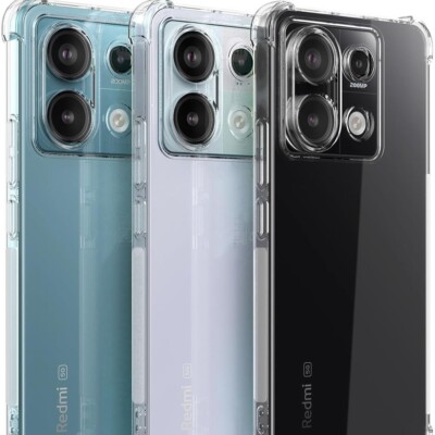 Für Xiaomi Redmi Note 12T 13T Lite Pro A3 Stoßfeste Gel Hülle Bumper Klar Cover