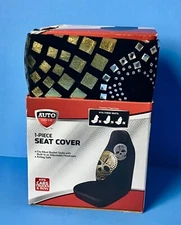 AUTO DRIVE 1 PIECE SEAT COVER FIT CAR TRUCK & SUV