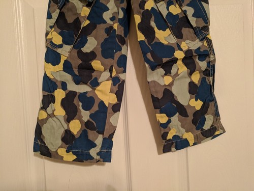 Mini Boden boys Blue Camo Skate Pants Size 6 Y - New - Picture 4 of 8