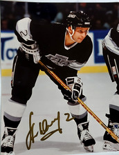 Vintage Hockey Autograph's: Alexei Zhitnik Los Angeles Kings    HK@154B